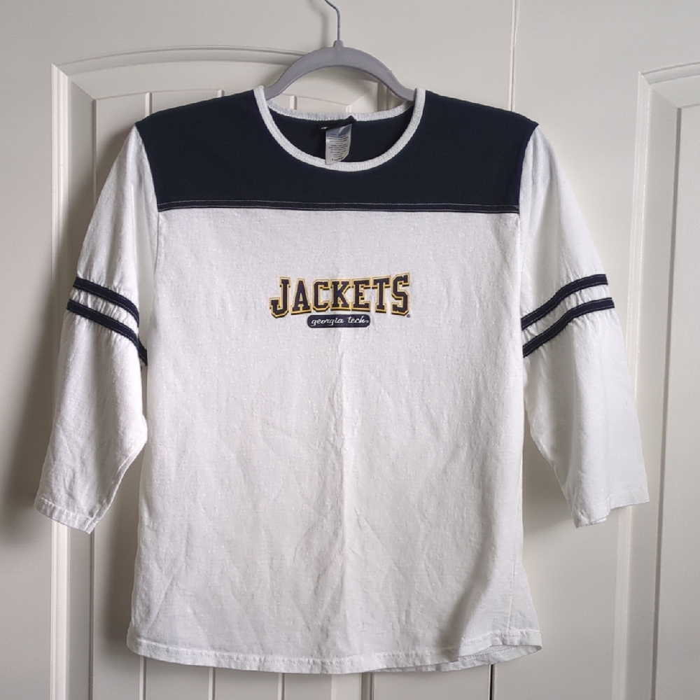 Georgia Tech "Jackets" 3/4 Sleeve T-Shirt